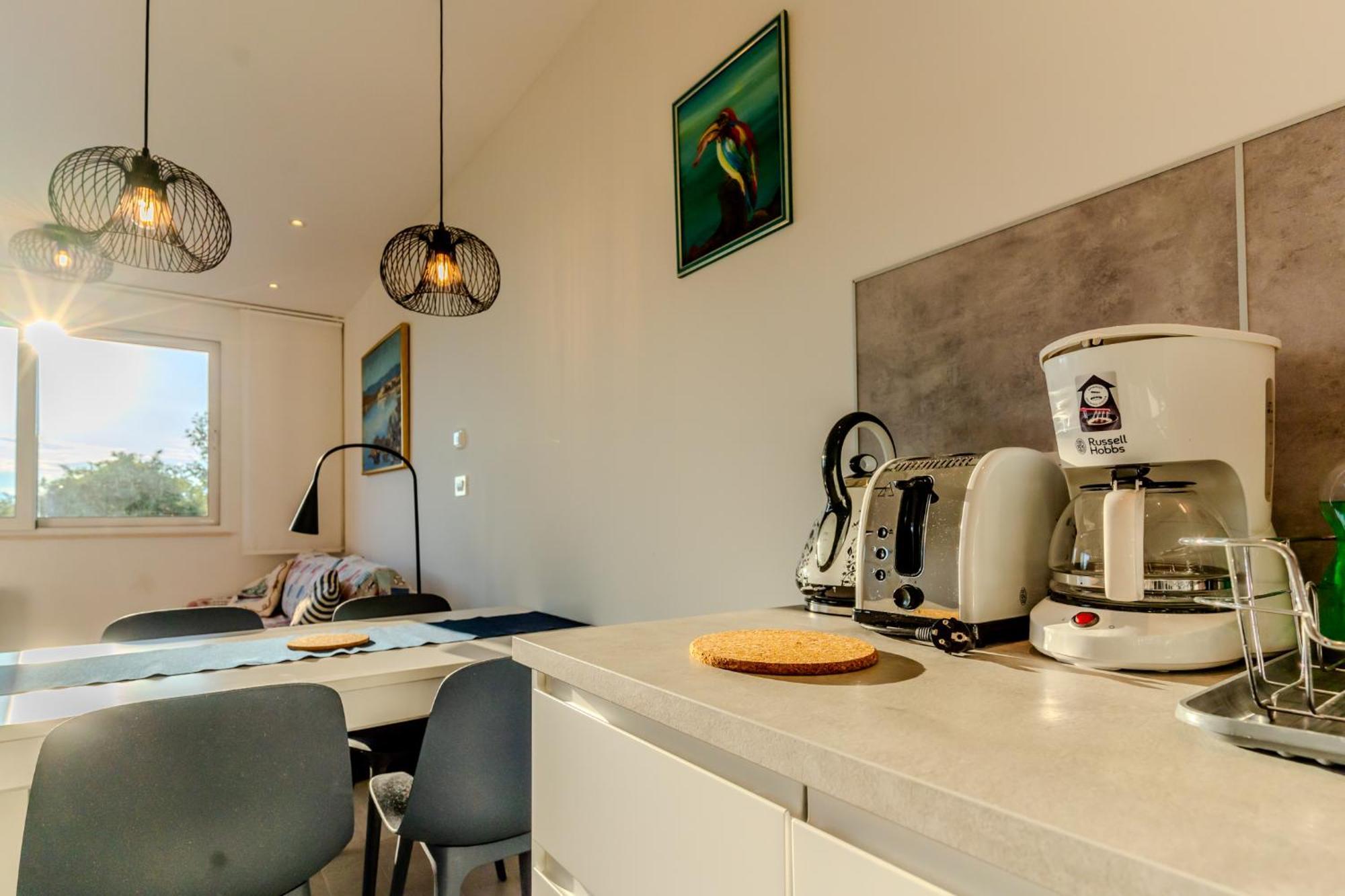 Apartman Polje Njivice Eksteriør billede